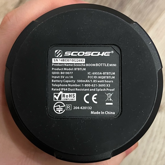 Scosche BoomBOTTLE Mini bluetooth speaker - Picture 6 of 6